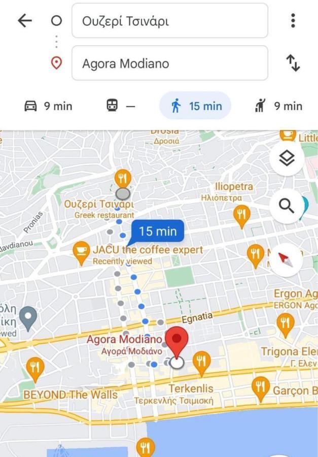 塞萨洛尼基Vintage Experience Στην Άνω Πολη公寓 外观 照片